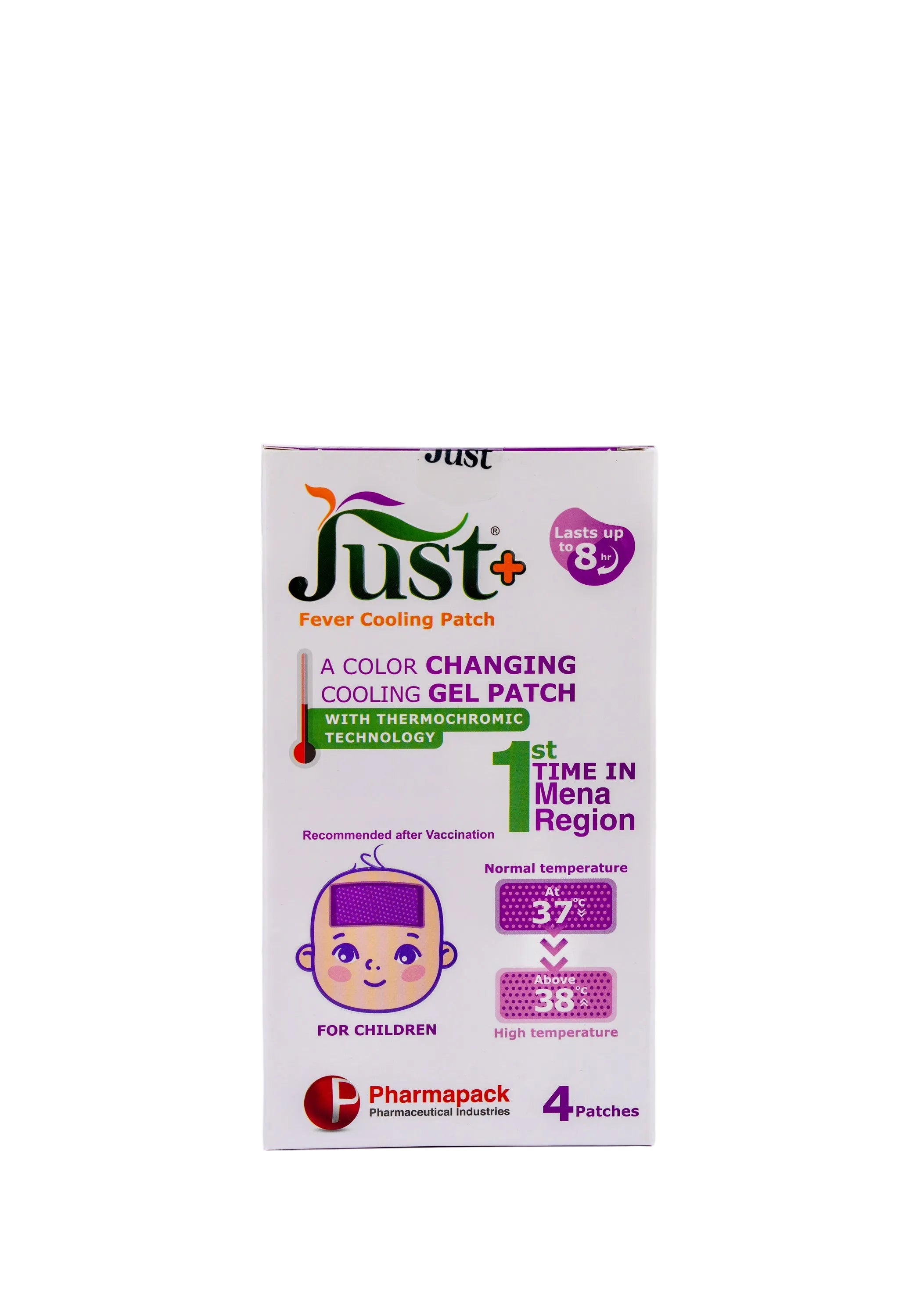 Fever Cooling Patch For Children With Thermochromic Technology