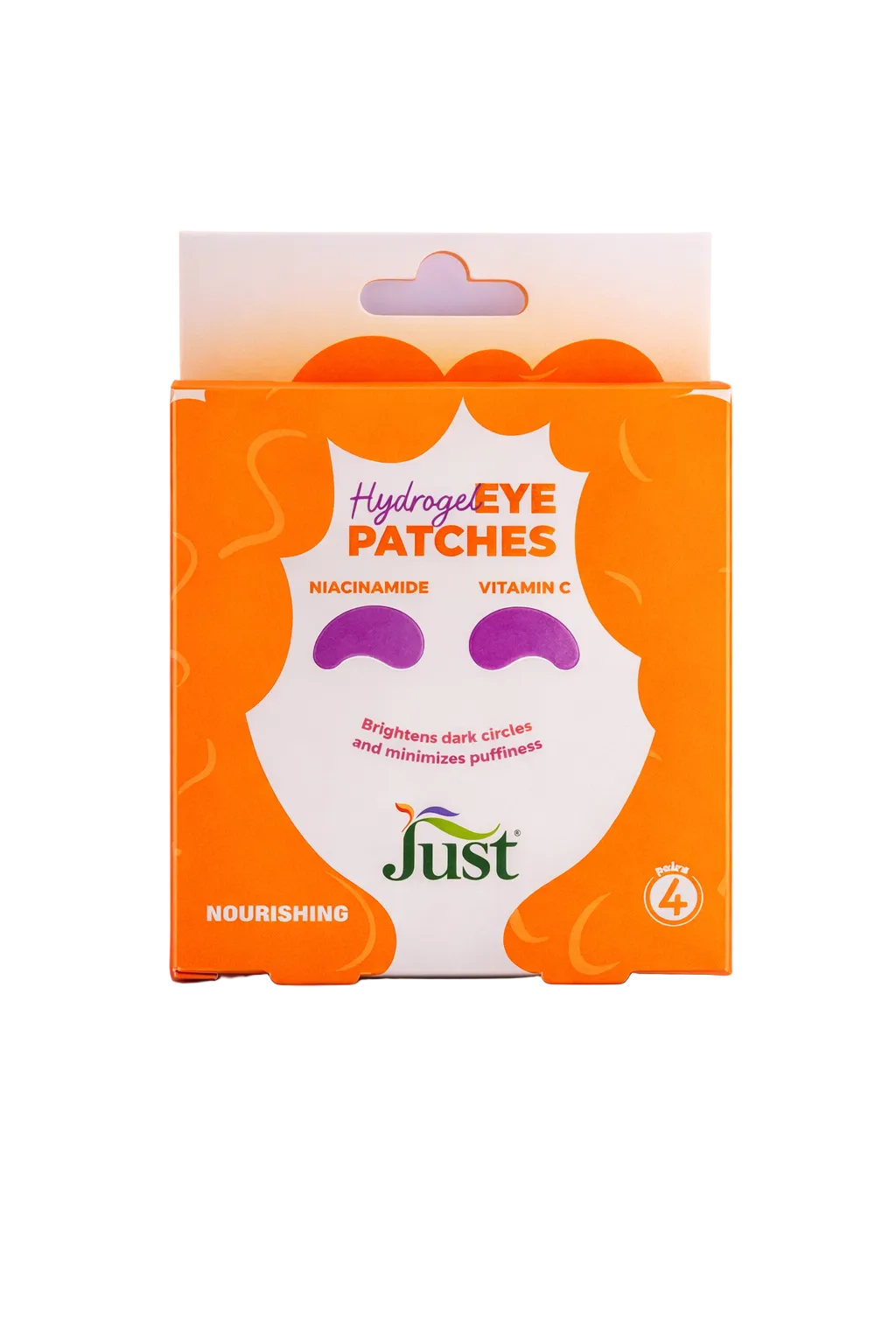 Nourishing hydrogel eye patches 4 pairs