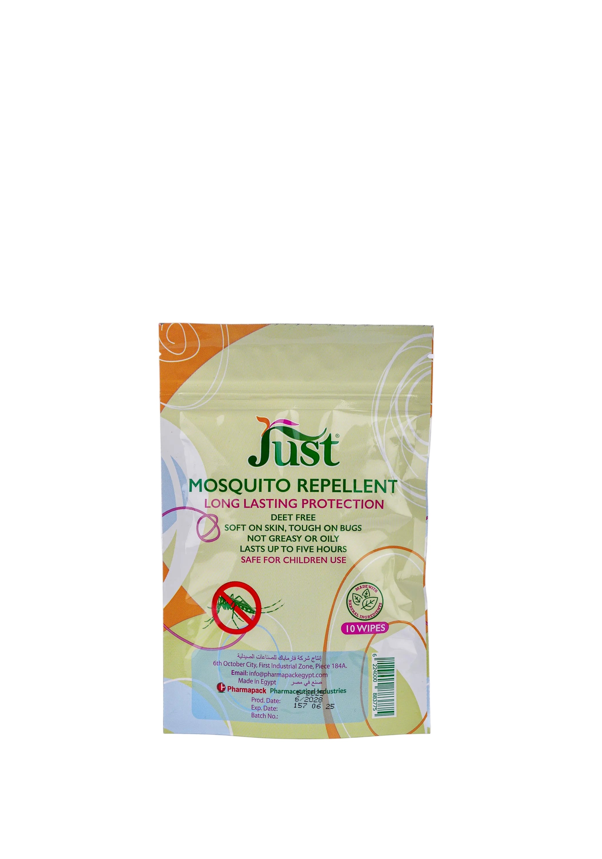 Mosquito Repellent Wipes 10 pcs