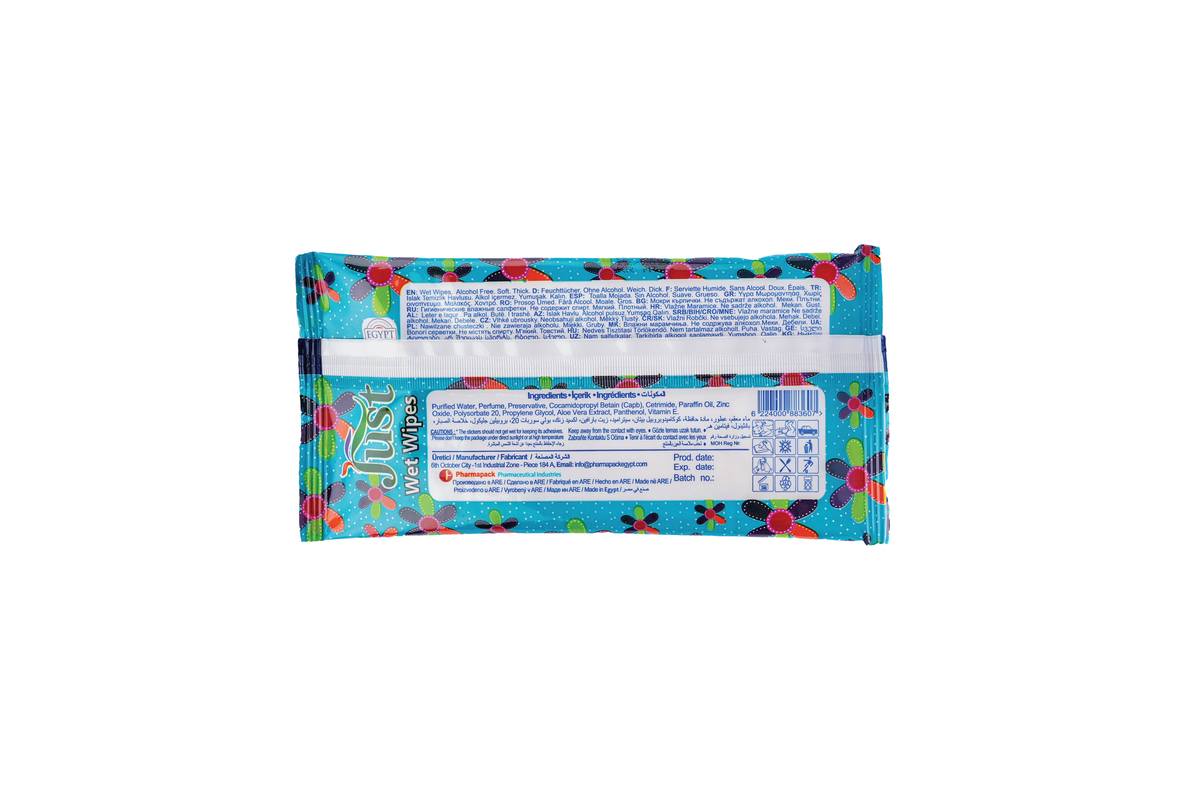 Baby wipes 20 pcs