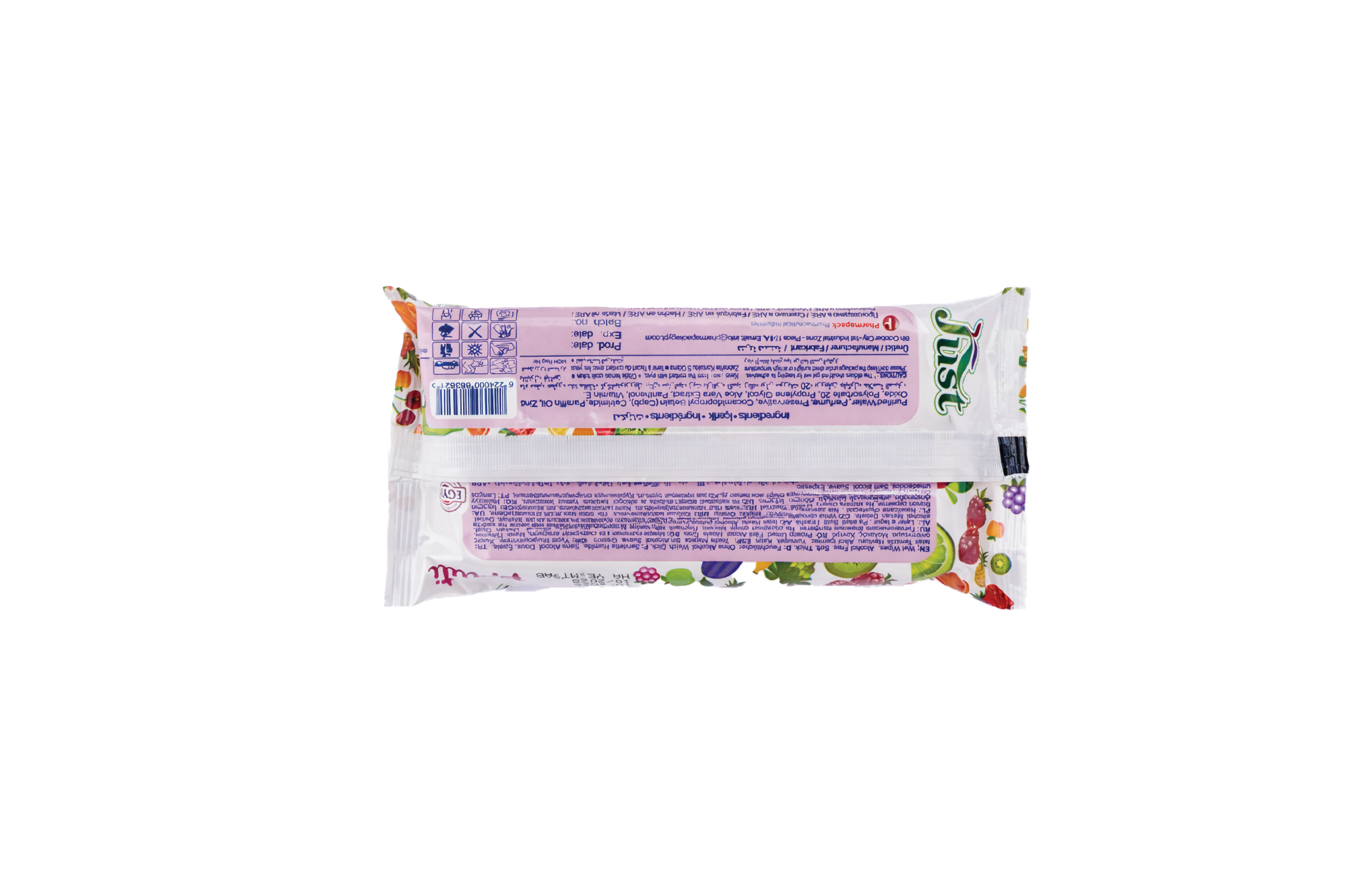 Frutti wipes 40 pcs