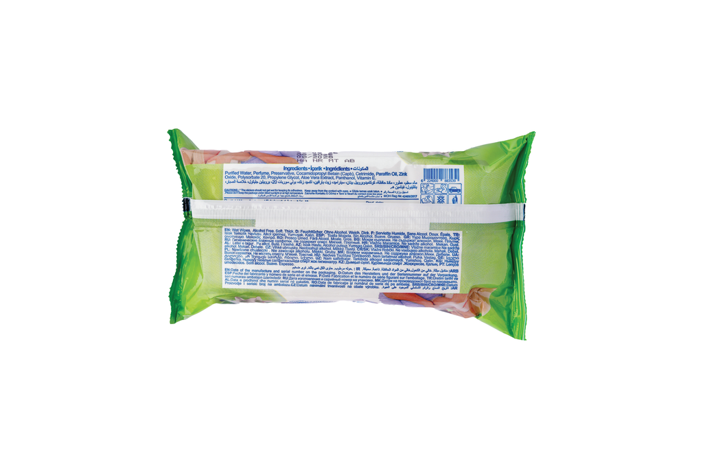 Family aloe vera wipes 80 pcs