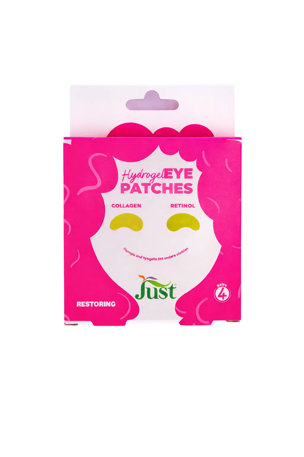 Restoring hydrogel eye patches 4 pairs