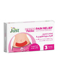 Just Period Pain Relief Patches - 3 patches